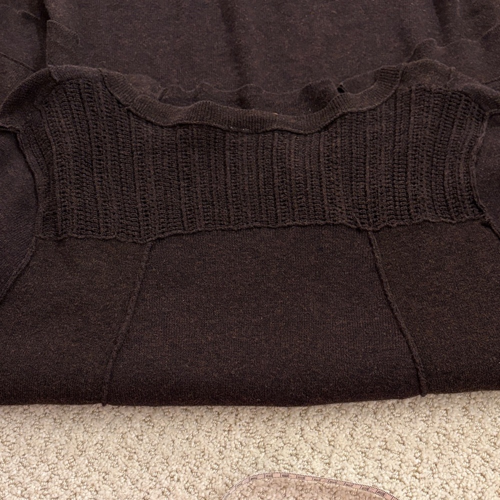 Free People Brown Crew Neck Sweater - Picture 7 of 7